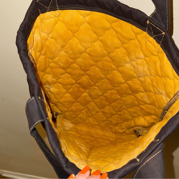 Big Bud Press Quilted Everyday Tote in Dark Espresso - Picture 5 of 10
